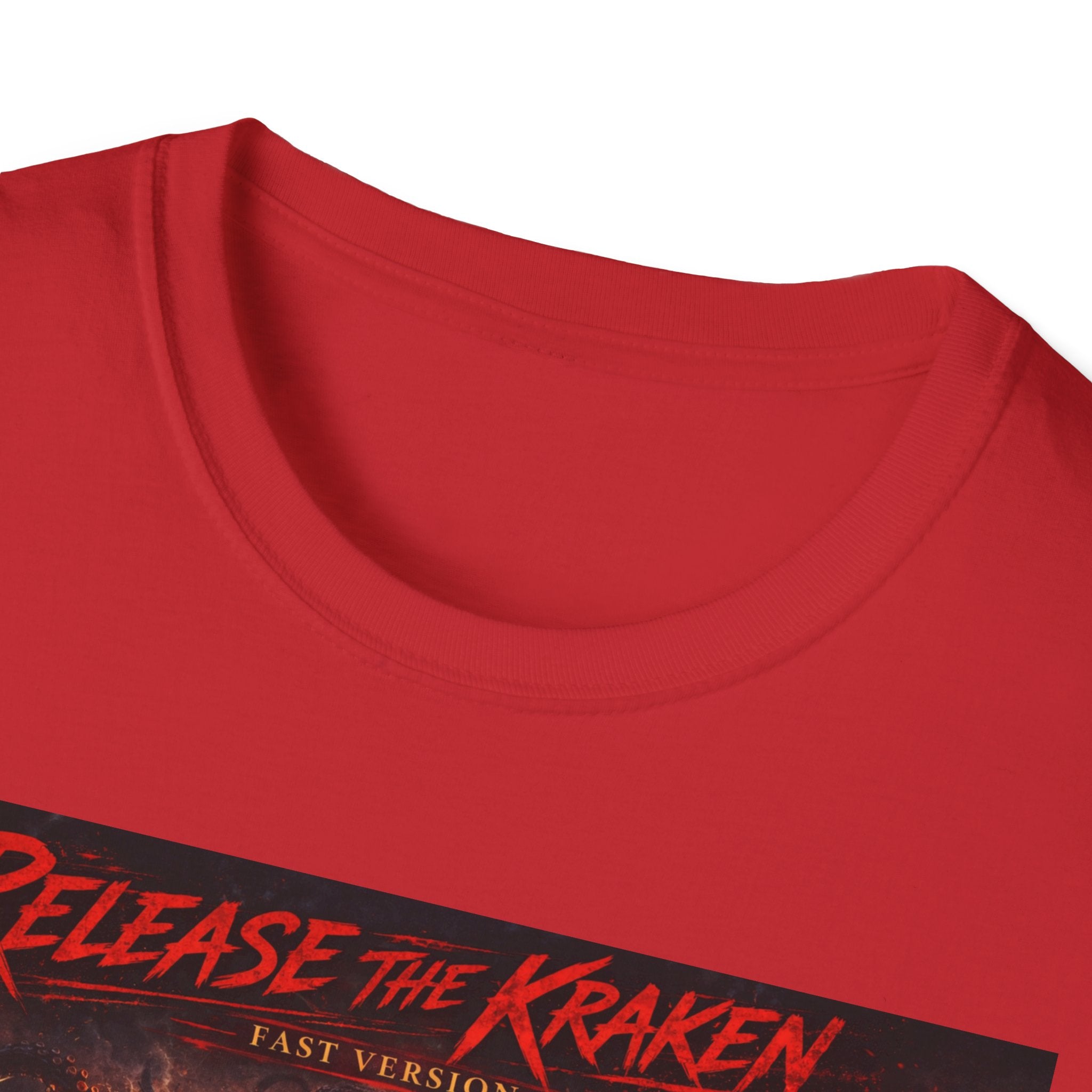 T-Shirt — 'Release the Kraken' Retro Nautical Kraken Graphic Tee