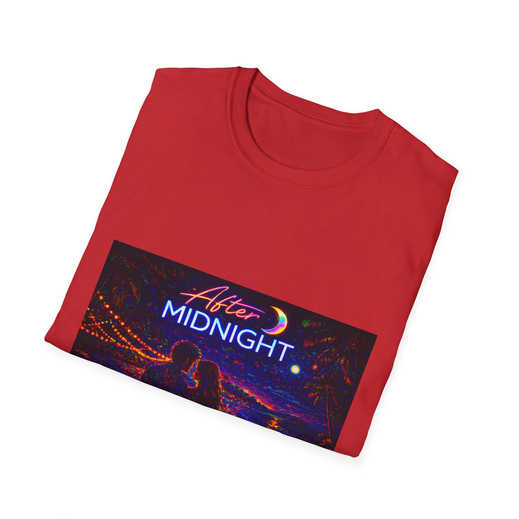 After Midnight Song Cover Art From The Caribbean Calavera Album Hoodie Graphic T-Shirt — Neon City Nightscape Tee