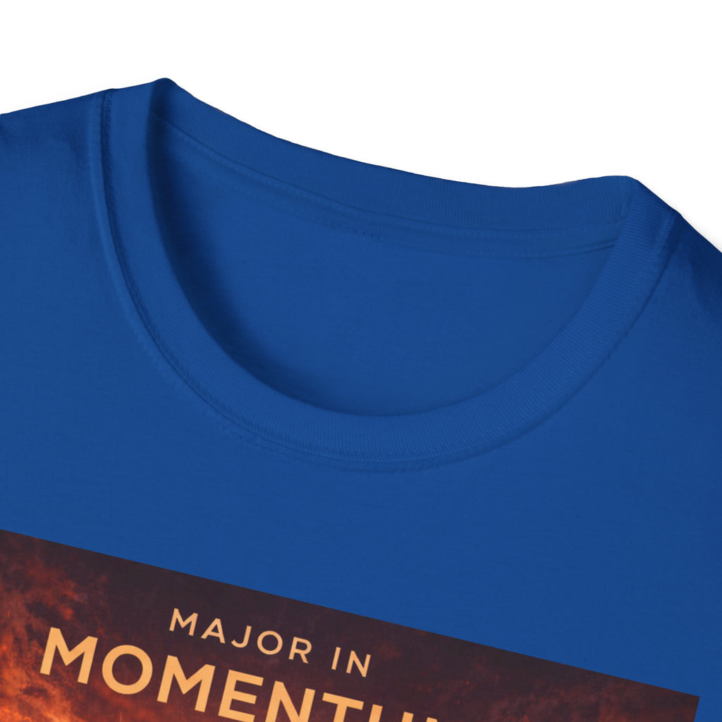 T‑Shirt – "Major in Momentum" Album Art Tee (Silhouette & Fiery Sky)
