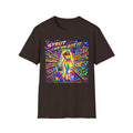Strut Like You Got It   Song Cover Art From The Caribbean Calavera Album   Neon Retro Graphic Tee T-SHIRT