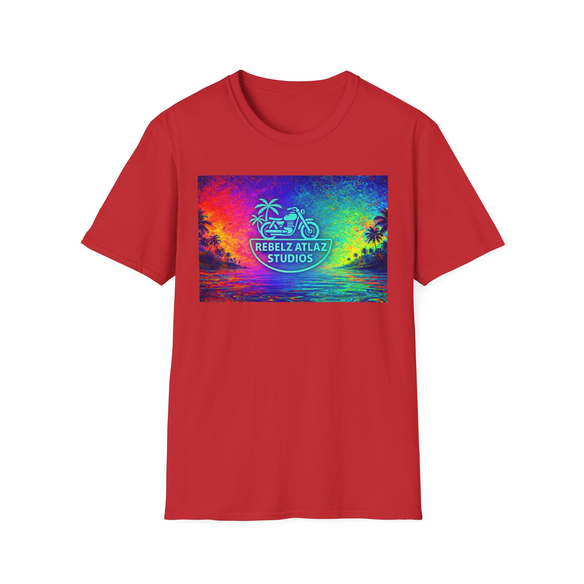 Rebelz Atlaz Studios Tropical Sunset T-Shirt