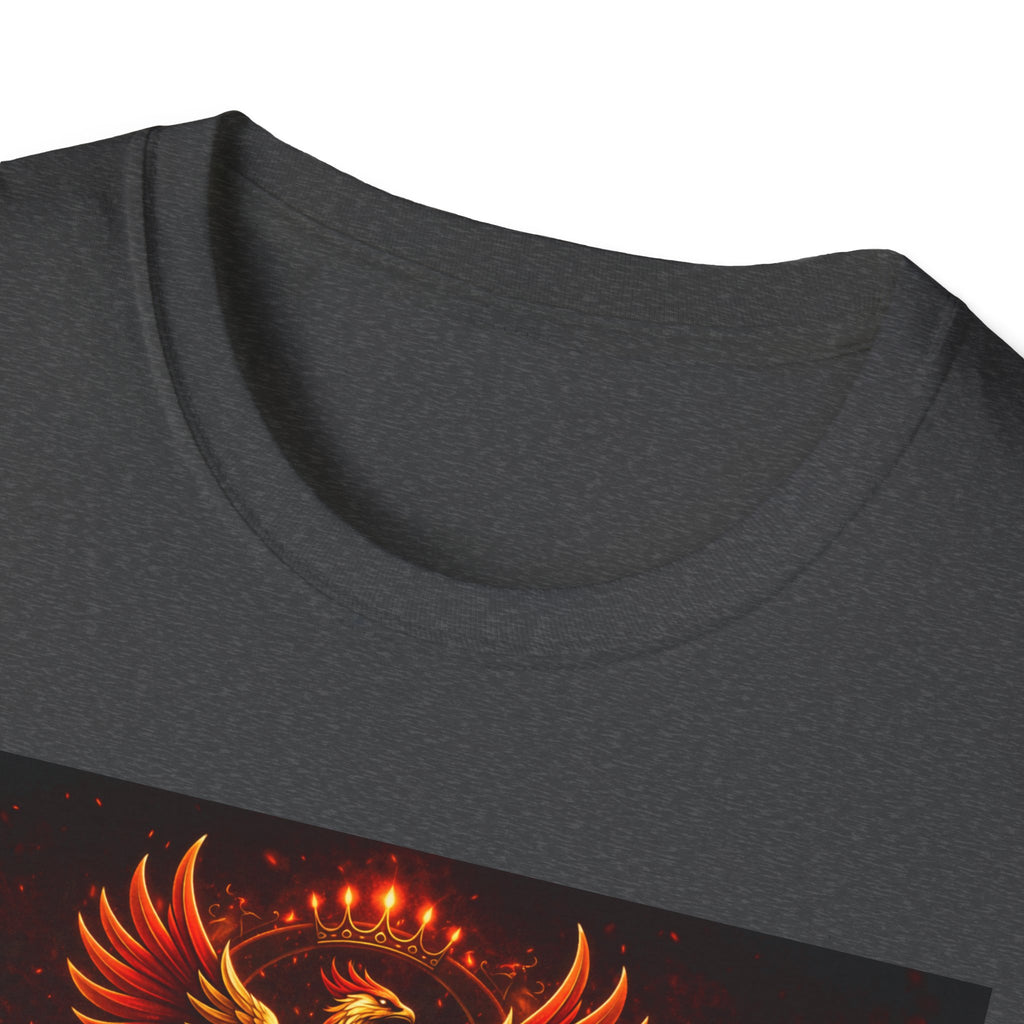 Rebelz Atlaz Film Studios Logo  Phoenix Skull T-Shirt